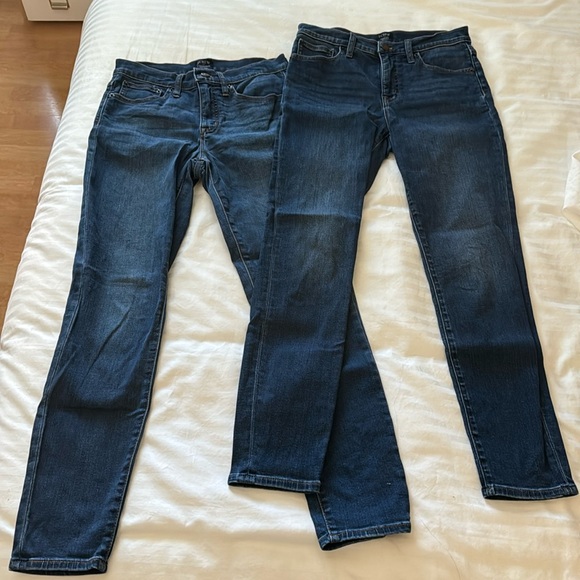 J. Crew Factory High Rise Skinny Jeans - Picture 1 of 3